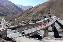 شمارش معکوس برای افتتاح قطعه ۲ آزادراه تهران - شمال